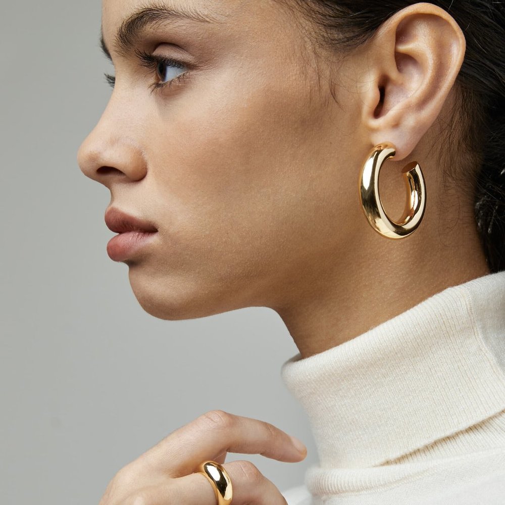 OAK + FORT Hoop Earrings
